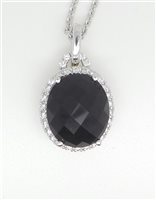 Halskette Giorgio Visconti Dame in Weißgold Onice GBX33678 - GBX33678